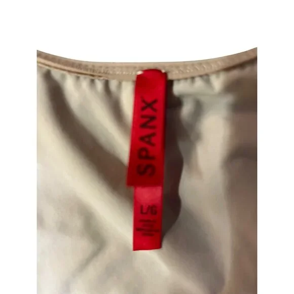 Spanx Shaper Dress Body Suit Womens L Used Nude 04112700 - Picture 6 of 16